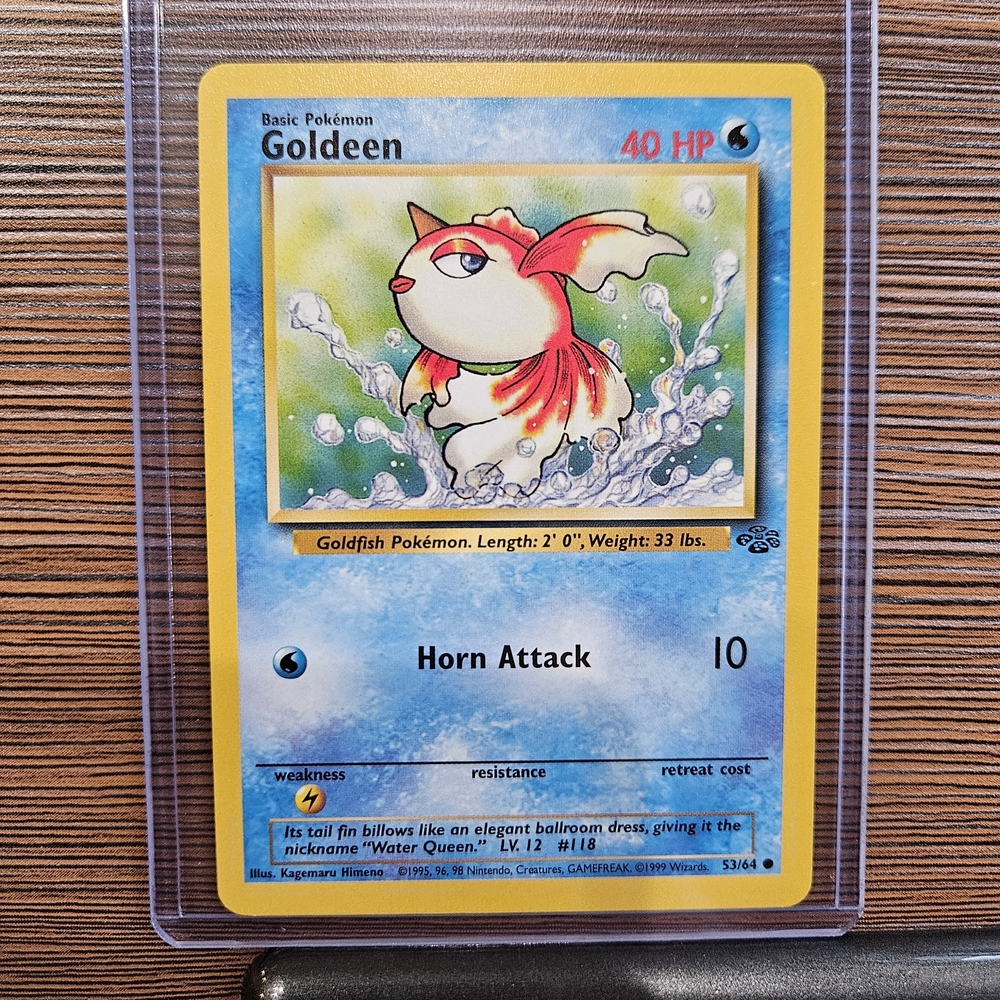 Pokemon Goldeen 53/64 Jungle Card
